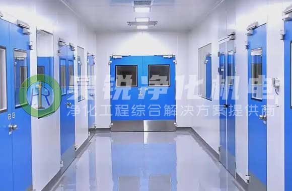 十万级无尘车间装修1